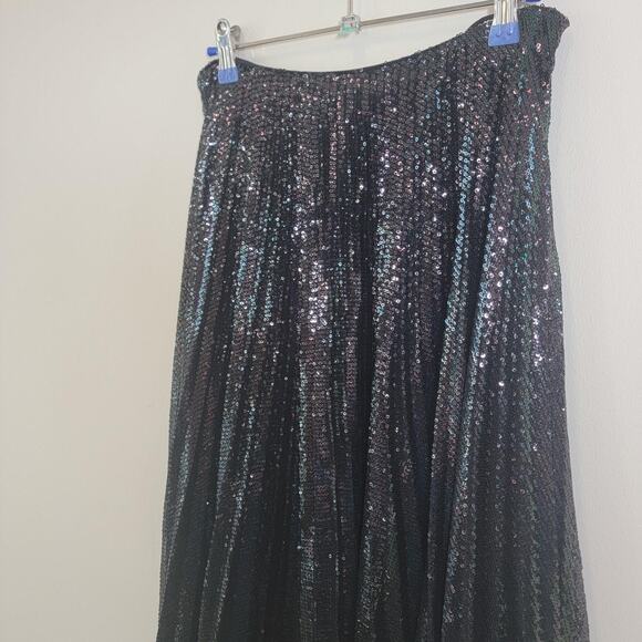 NWT Ralph Lauren Purple Label Sparkly Designer Skirt - Picture 6 of 10